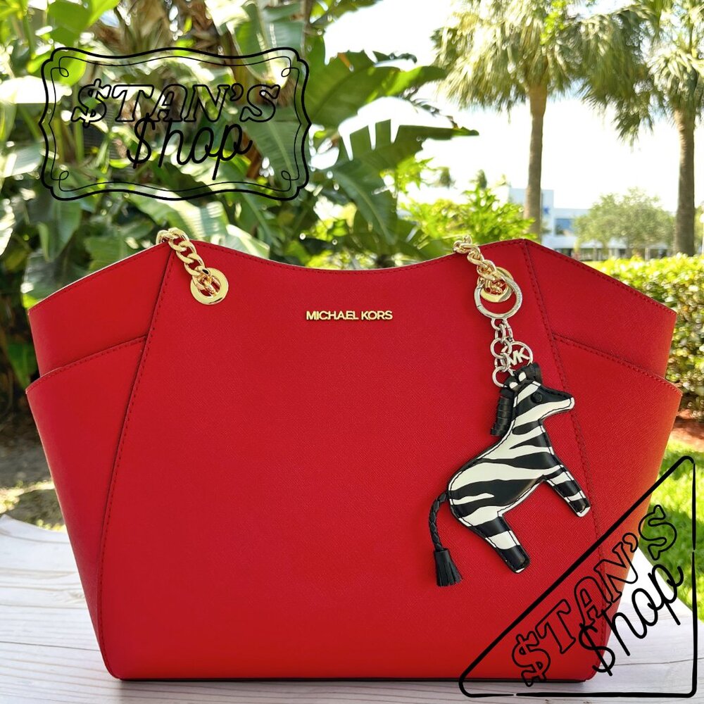 MICHAEL KORS Zebra Keychain Key Fob Bag Charm - Black - 35S5SGFK3Y - Picture 3 of 13